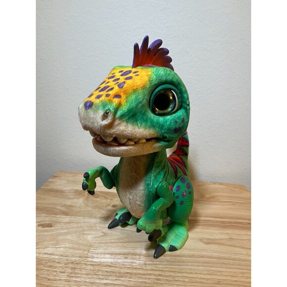 FurReal Baby Munchin Rex Dinosaurs Dino Toy Sound & Motions working - Picture 4 of 8